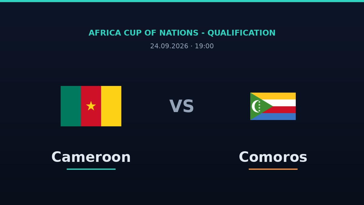 Kamerun – Komory
